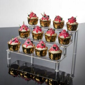 3 tier Acrylic Cupcake Riser