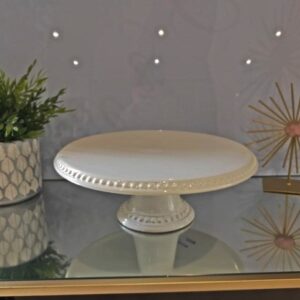 White Ceramic Cake Stand