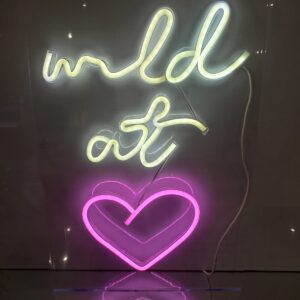 Wild at Heart LED Neon Sign